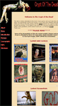 Mobile Screenshot of cryptofthedead.com